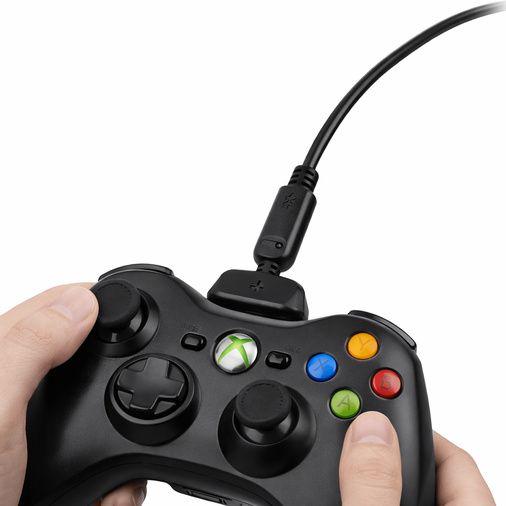 Cable Carga y Juega para Control Xbox 360 USB Kit Play & Charge Batería y Cable - Tecnomundointl