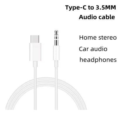 Cable convertidor USB - C macho a Audio Jack 3.5mm Macho - Tecnomundointl