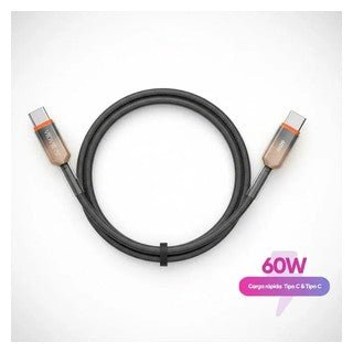 Cable Vidvie B07 USB - C a USB - C 60W Carga Rápida 1 Metro Trenzado - Tecnomundointl
