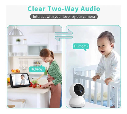 Cámara de Seguridad WiFi 3K 360° Inteligente con IA | Visión Nocturna | Alaga P50S - Tecnomundointl