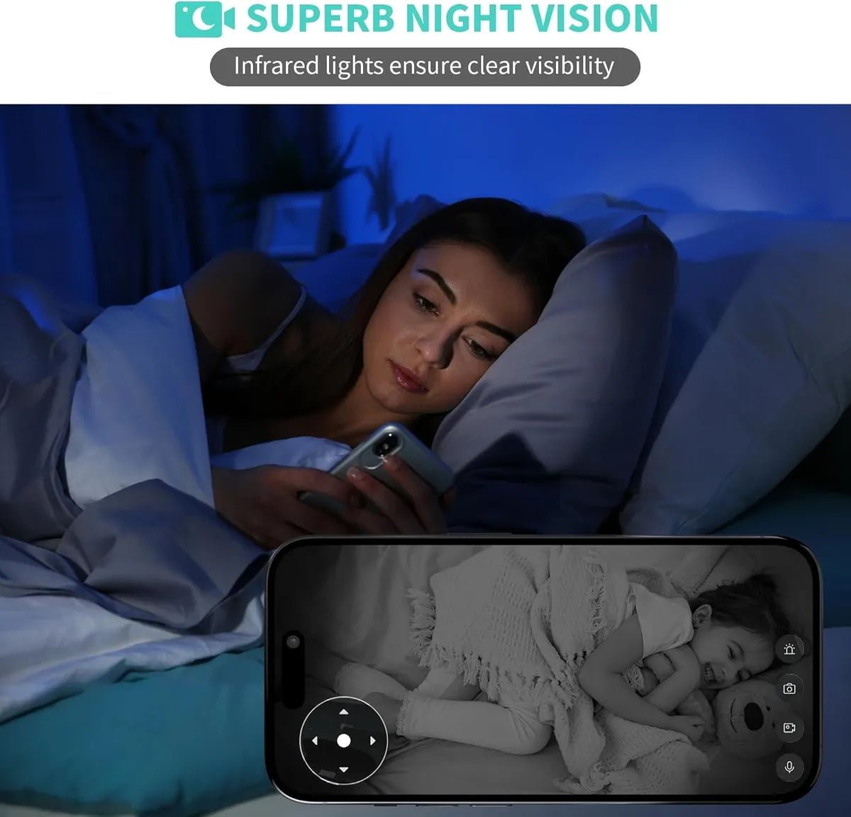 Cámara de Seguridad WiFi 3K 360° Inteligente con IA | Visión Nocturna | Alaga P50S - Tecnomundointl