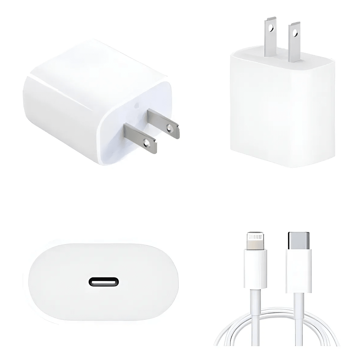 Cargador Completo 25W para iPhone con Cable USB - C a Lightning – Carga Rápida - Tecnomundointl
