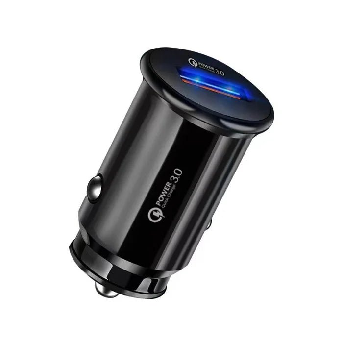 Cargador de carga Rapida para Carro 18W USB QC 3.0 Universal - Tecnomundointl
