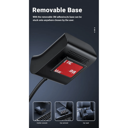 Cargador de carro Vidvie CC527 150W USB - C + 3 USB Carga Rápida PD3.0 QC3.0 12 - 24V - Tecnomundointl