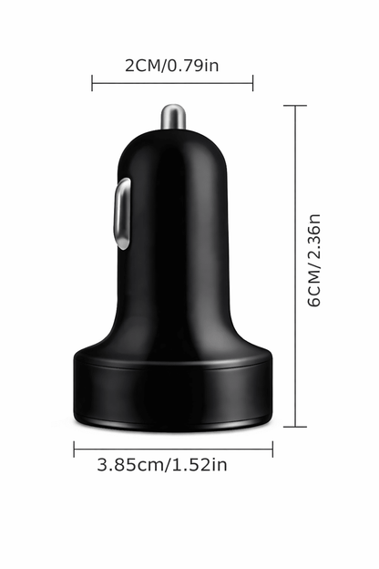 Cargador para carro 6 puertos USB y USB - C carga rápida - Tecnomundointl