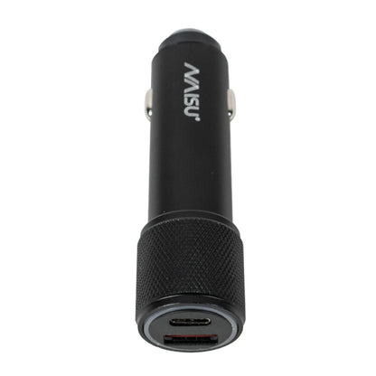 Cargador para Carro NAISU NS - C23 6A Carga Rápida USB - C - Tecnomundointl