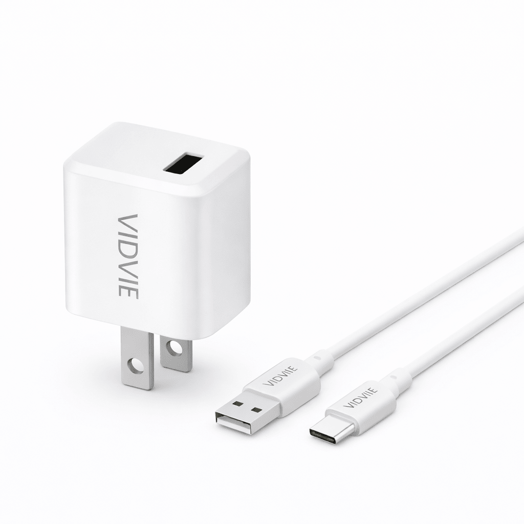 Cargador VIDVIE VS - A11T 2A USB Carga Rápida Compacto - Tecnomundointl