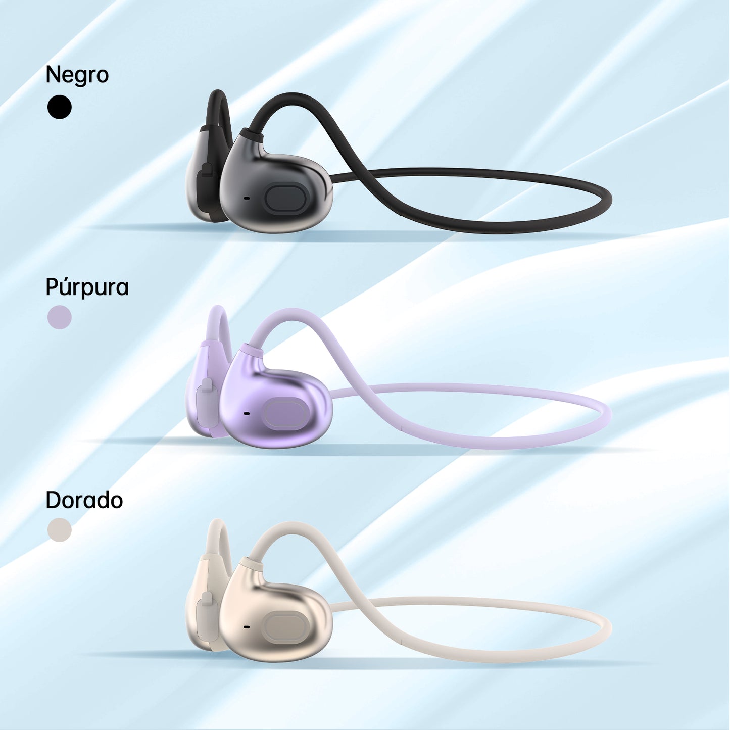 Audífonos Bluetooth Óseos Deportivos Impermeables G-tide Ac01 8H Sonido HD