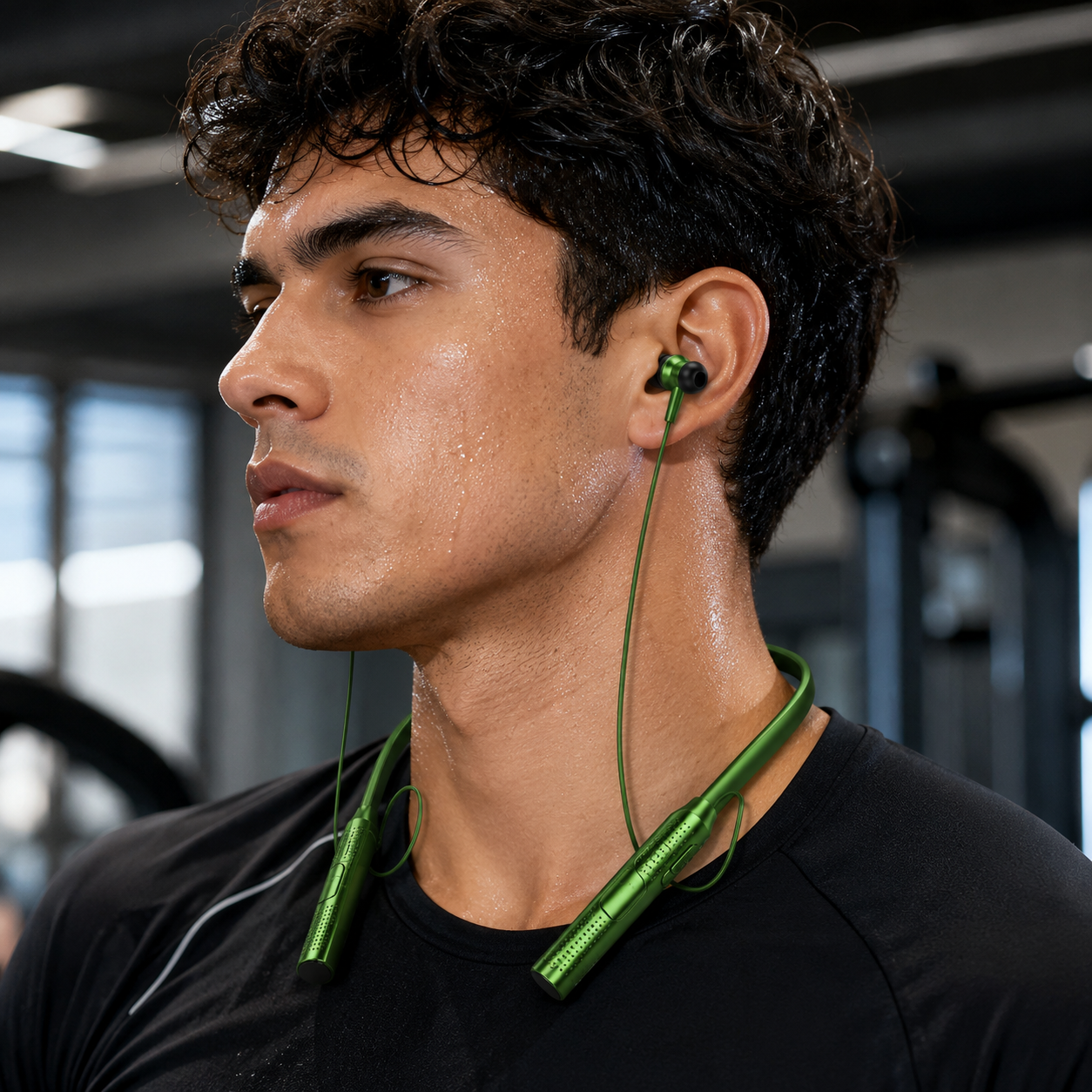 Audífonos Bluetooth Deportivos Harvic de cuello Inalámbricos hasta 12 horas