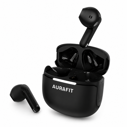 Audífonos Bluetooth Mobulaa WF6 con Traductor IA 100+ Idiomas, Cancelación de Ruido y Sonido Hi-Fi