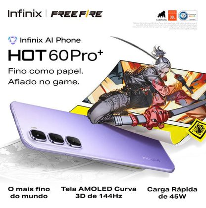 Celular Infinix Hot 60 Pro+ 6.78” IP65 + Obsequio Smartwatch - Earpods - Powerbank - Tecnomundointl