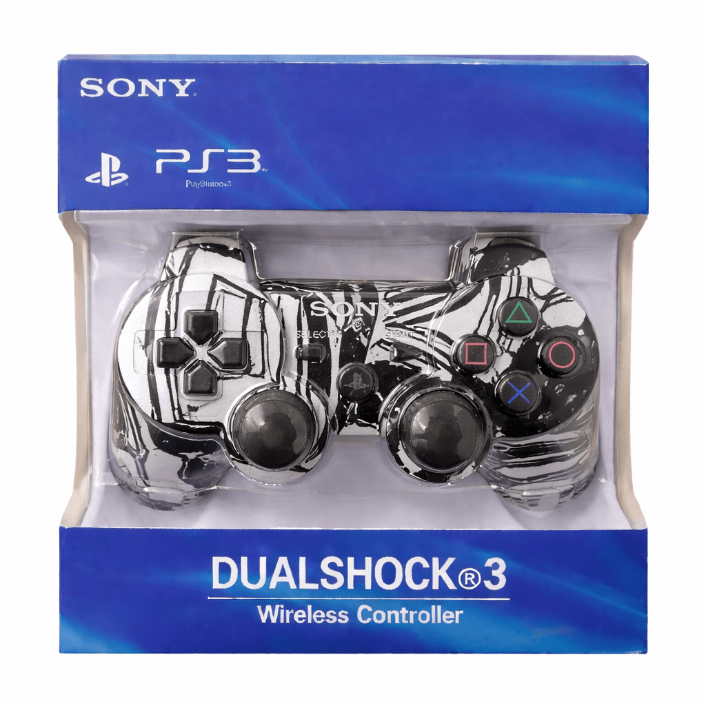 Control Inalámbrico PS3 Bluetooth Doble Vibración Azul | Compatible Con PlayStation 3 DualShock 3 - Tecnomundointl