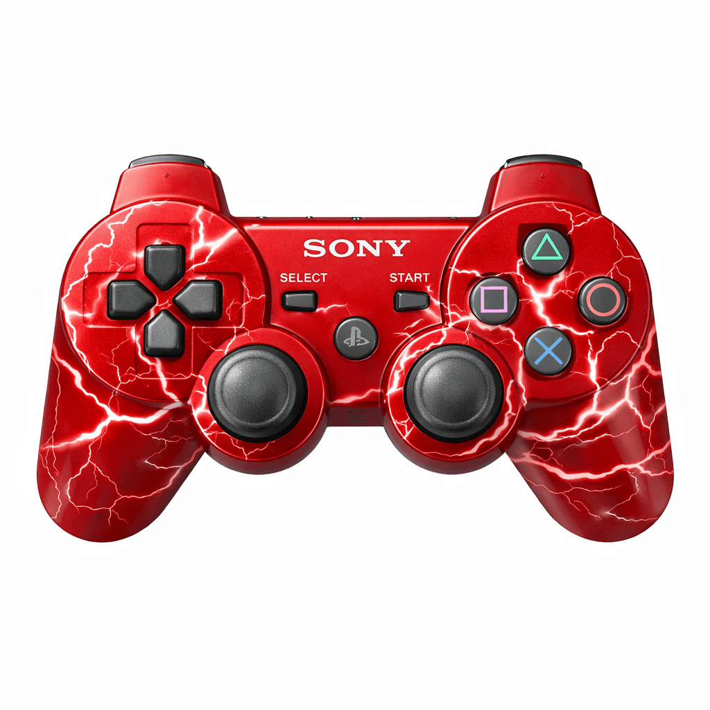 Control Inalámbrico PS3 Bluetooth Doble Vibración Azul | Compatible Con PlayStation 3 DualShock 3 - Tecnomundointl