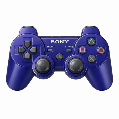 Control Inalámbrico PS3 Bluetooth Doble Vibración Azul | Compatible Con PlayStation 3 DualShock 3 - Tecnomundointl