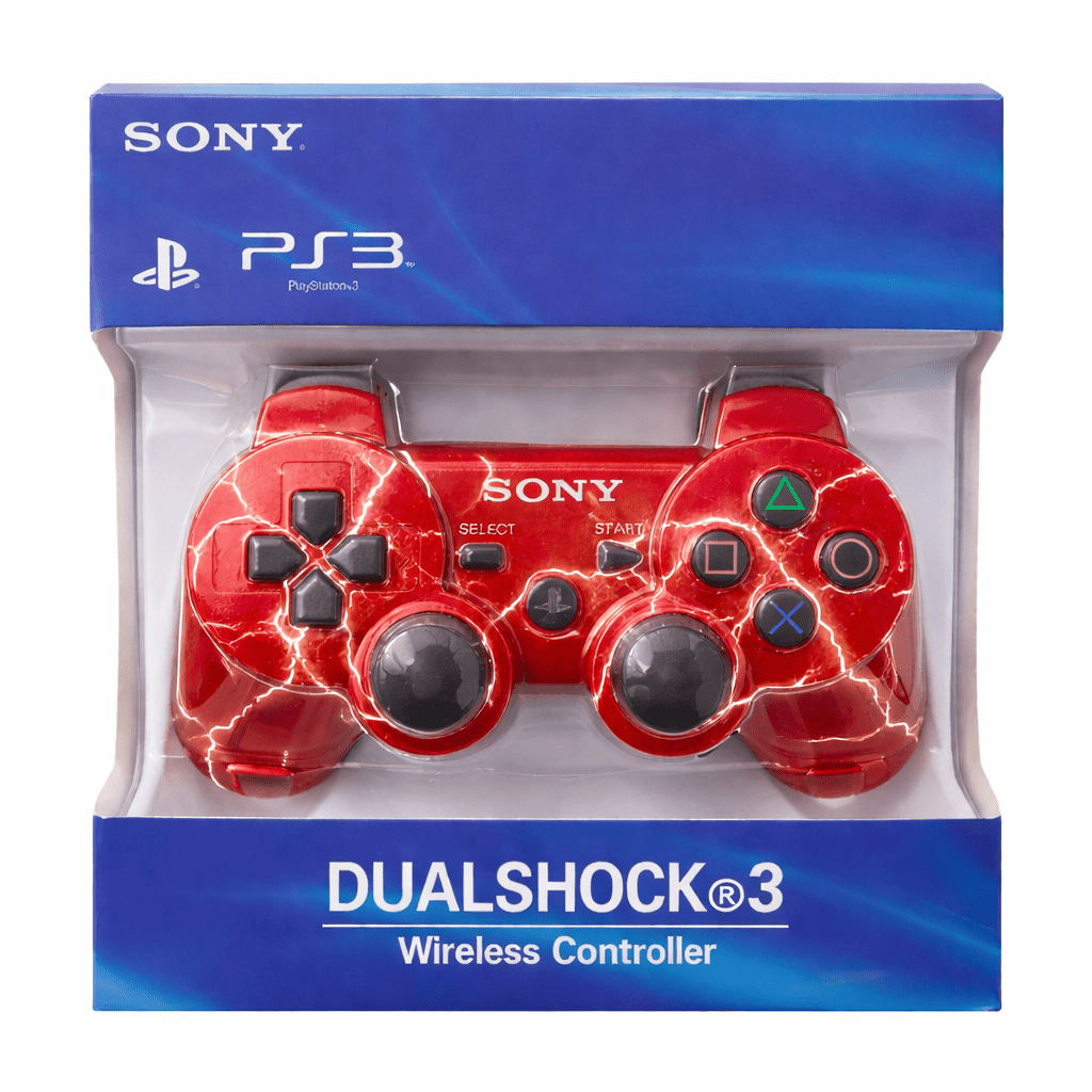 Control Inalámbrico PS3 Bluetooth Doble Vibración Azul | Compatible Con PlayStation 3 DualShock 3 - Tecnomundointl