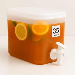 Dispensador de Bebidas Refrigerado 3.5L con Grifo Libre de BPA