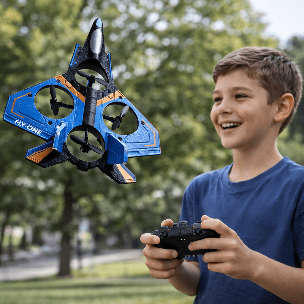 Drone Tipo Avión Fly - Cine con Vuelo Estable y Diseño Aerodinámico - Tecnomundointl