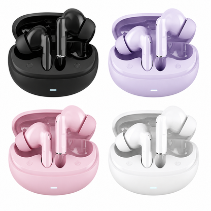 Audífonos Inalámbricos Bluetooth 5.3 G-Tide L42 TWS IPX4 Negro para Android y iPhone
