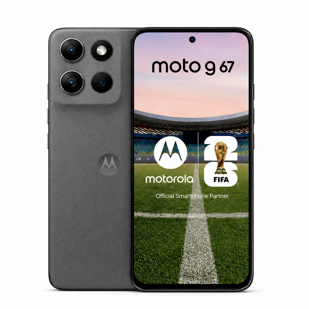 Celular Motorola Moto G67 5G pantalla AMOLED 120Hz cámara 50MP batería 5200mAh