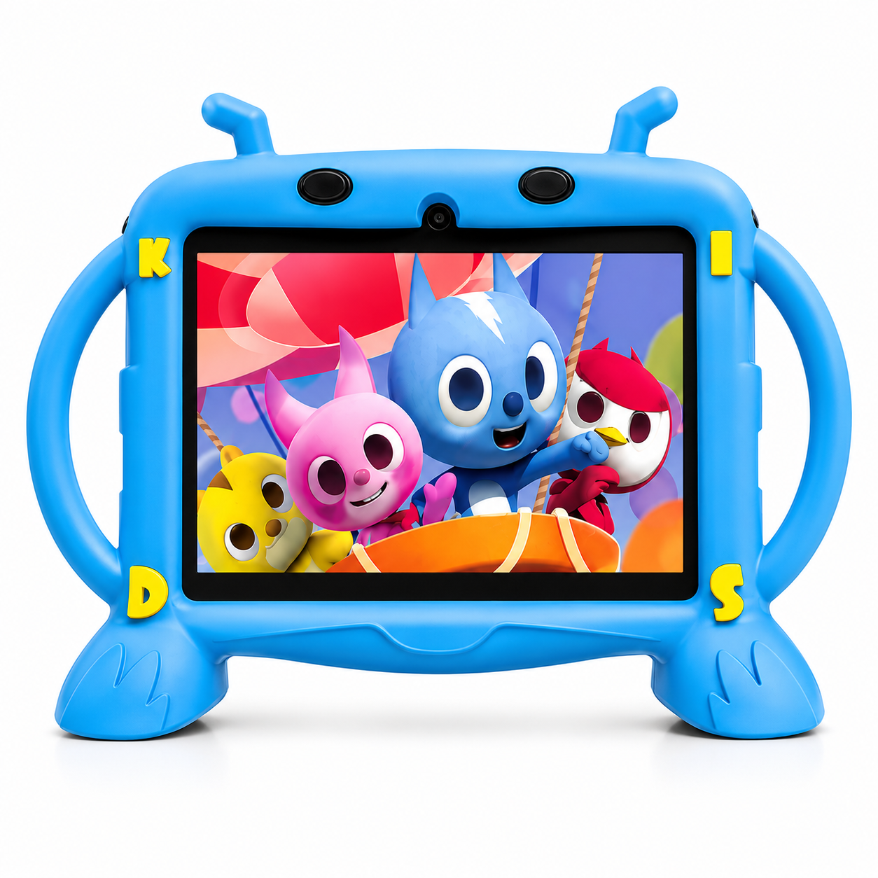 Tablet Infantil Educativa 7 Pulgadas Android 6GB RAM 256GB WiFi 5G Funda EVA Antigolpes con Cámara y Obsequios
