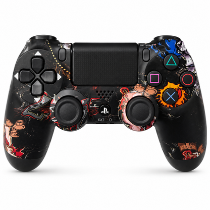 Control Inalámbrico DualShock Estampado - para Playstation 4-PS4- Play 4 / PC por modo Bluetooth