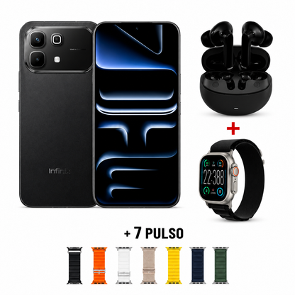 Celular Infinix Note 60 5G 512/16GB 50MP + Audífonos + Smartwatch