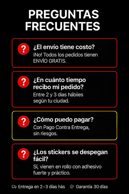 (500 Uds) Etiquetas FRÁGIL 75×40mm para Protección de Paquetes