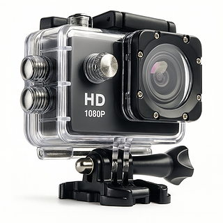 Cámara Deportiva LOGO 1080 Full HD WiFi Sumergible y Compacta para Aventuras