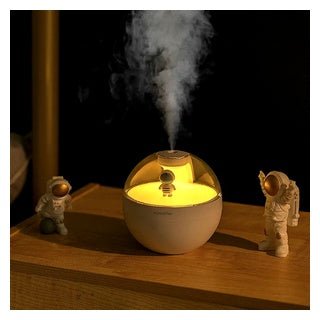 Humidificador Astronauta 220 ml con Luz Cálida Decorativa - Tecnomundointl