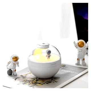 Humidificador Astronauta 220 ml con Luz Cálida Decorativa - Tecnomundointl