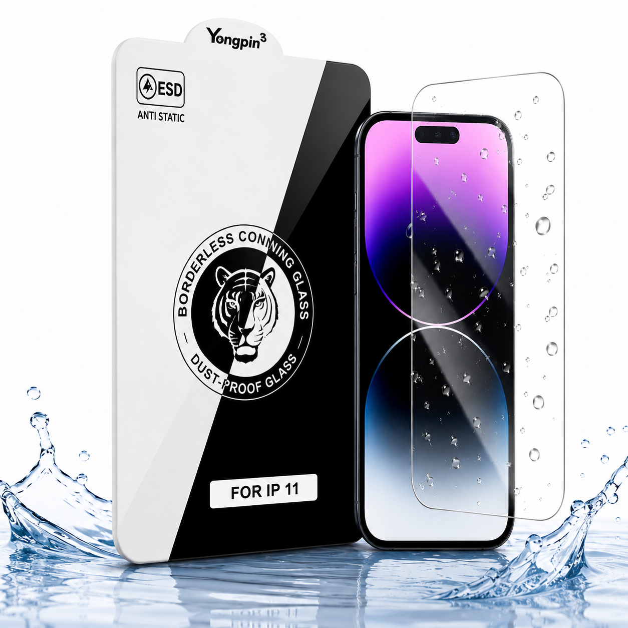 Vidrio Templado Sin Borde Premium Alta Calidad Para Iphone