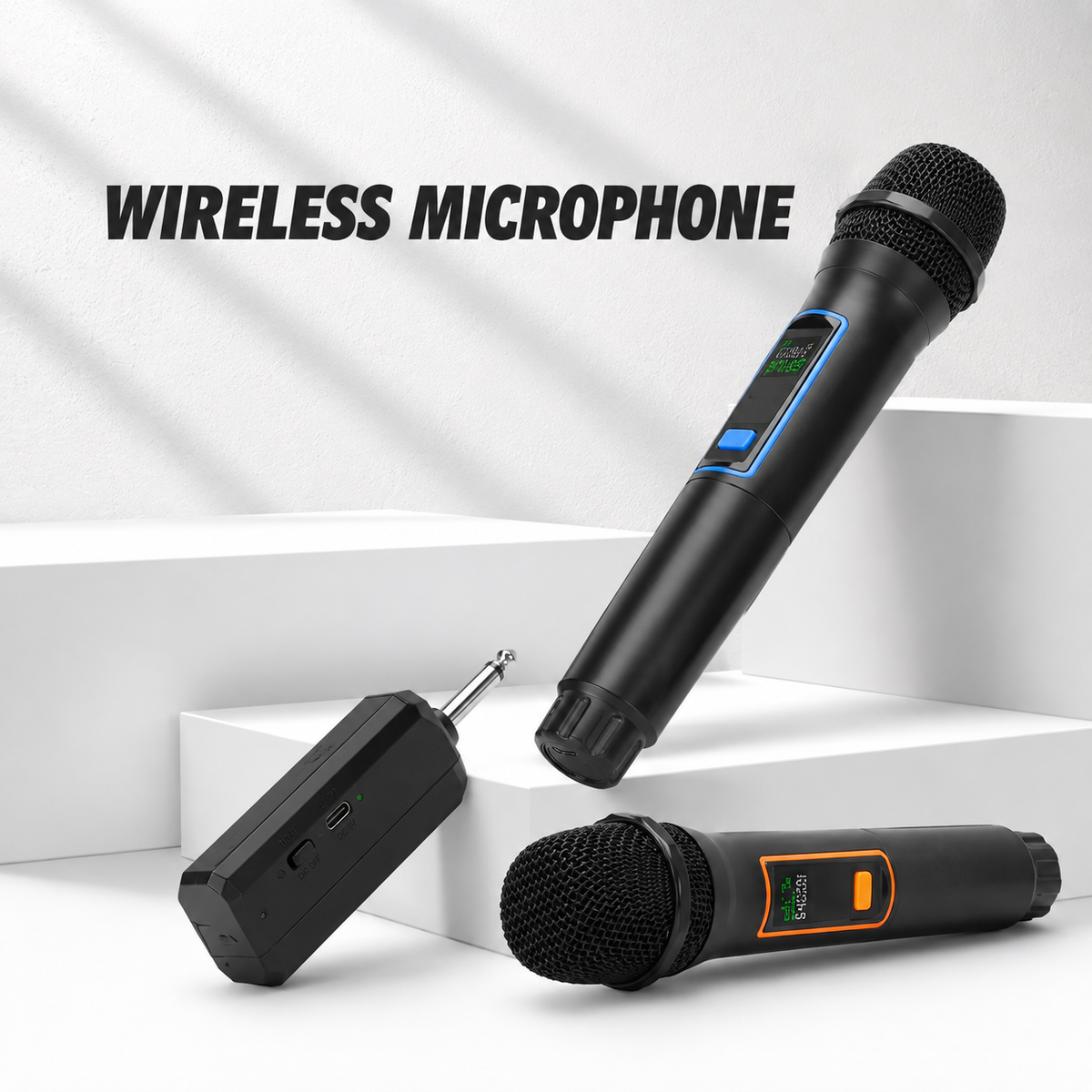 Micrófono Inalámbrico Nobrand W6 Dinámico Cardioide para Karaoke