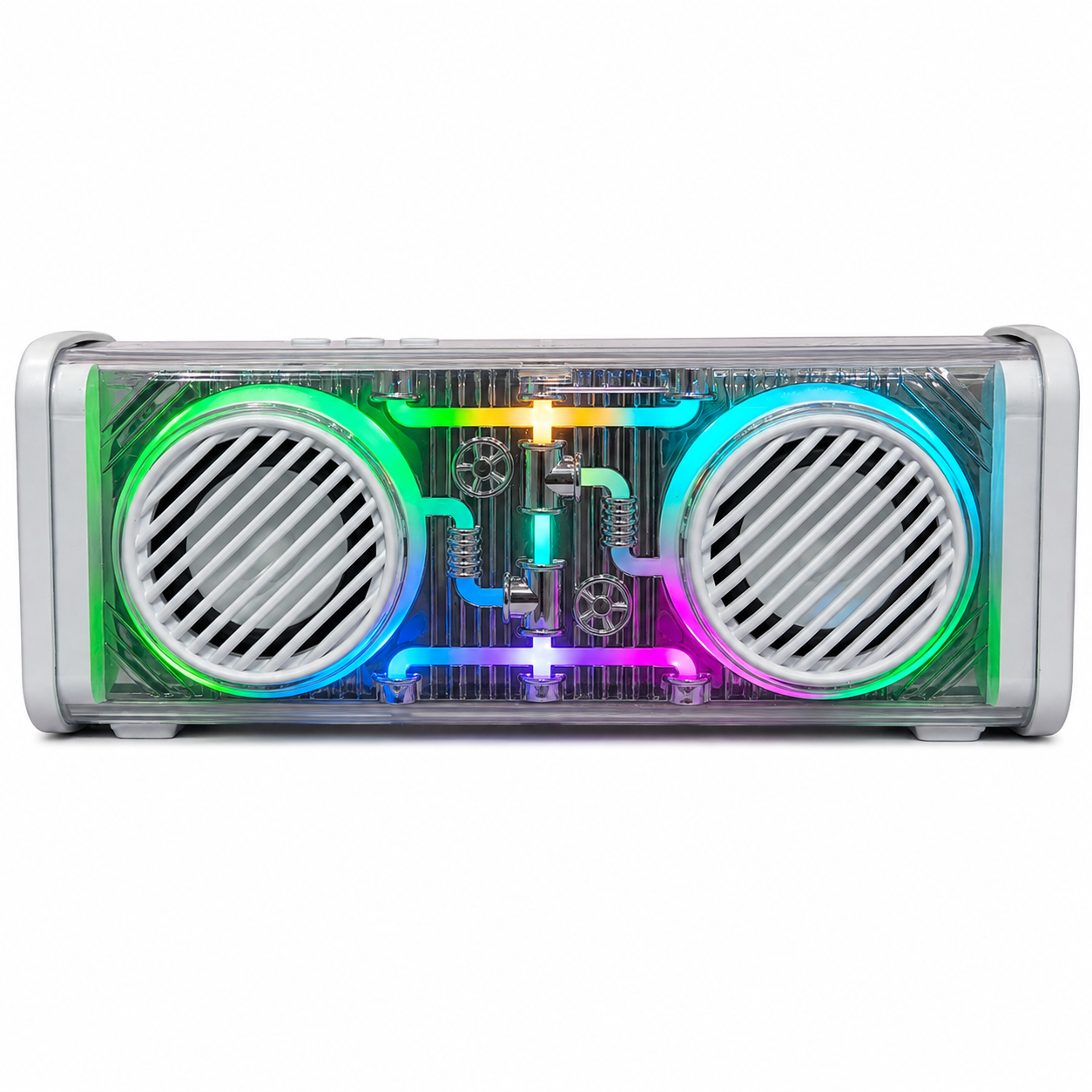 Parlante Bluetooth K99 Double Blast Mech Little Cannon 10W RGB.