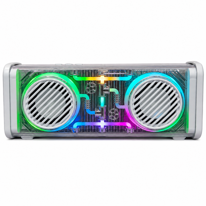 Parlante Bluetooth K99 Double Blast Mech Little Cannon 10W RGB.
