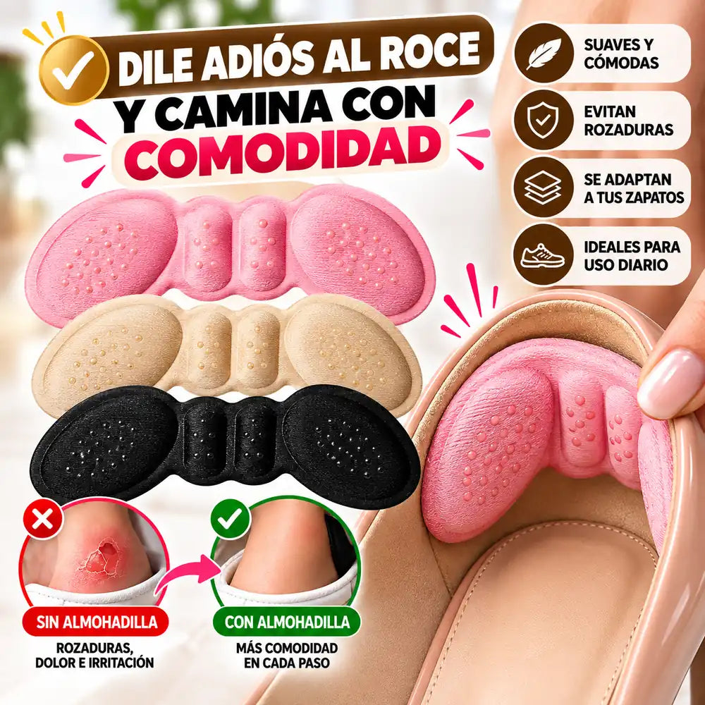 Almohadillas Klap para Talón Antirrozaduras – Camina con Comodidad y Sin Dolor