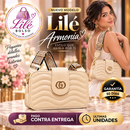 BOLSO PARA DAMA ELEGANCIA Y ESTILO QUE TE ACOMPAÑAN de Lile Bolso
