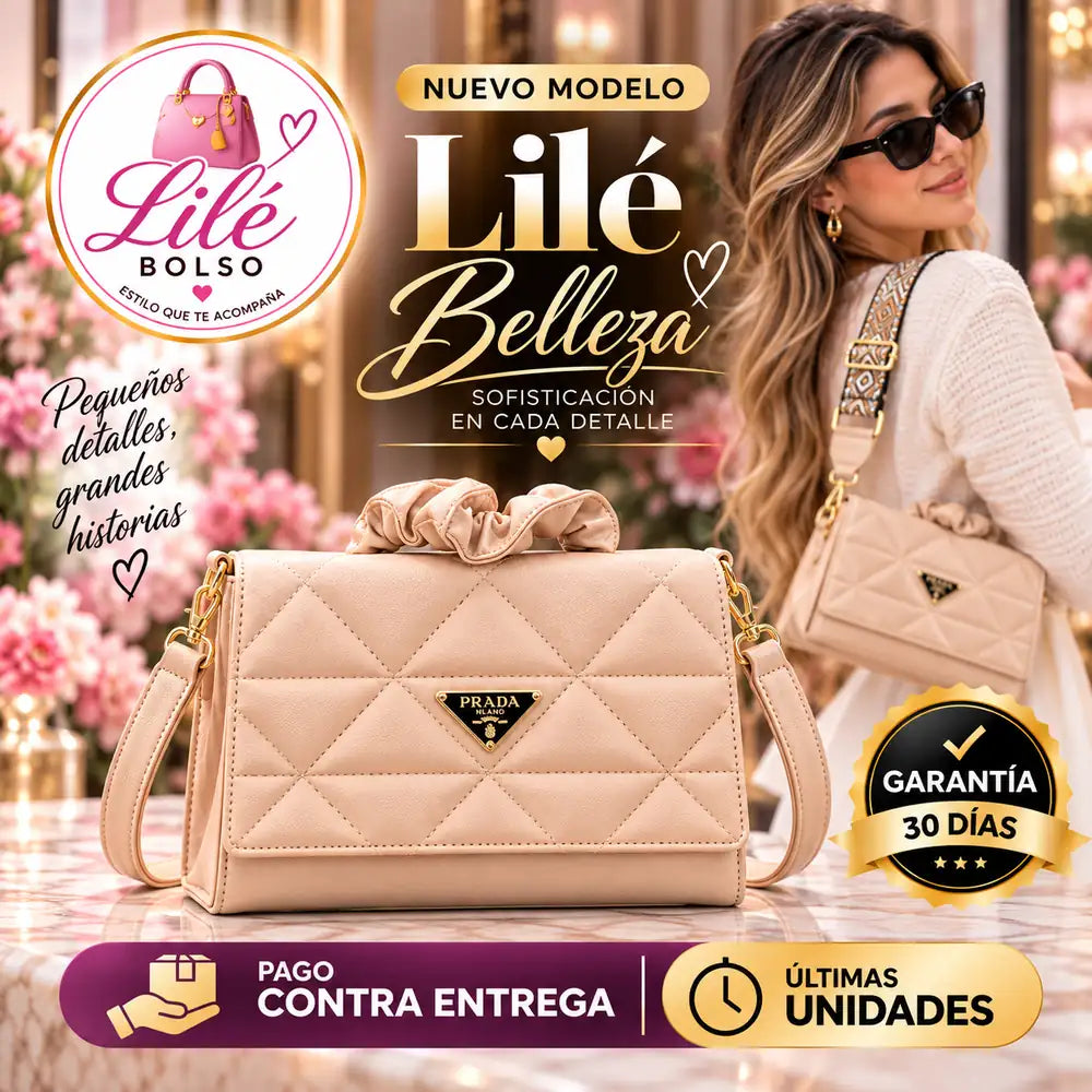 BOLSO PARA DAMA ELEGANCIA Y ESTILO QUE TE ACOMPAÑAN de Lile Bolso