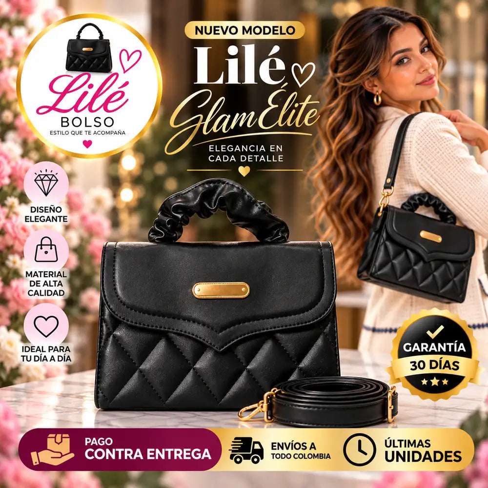 BOLSO PARA DAMA ELEGANCIA Y ESTILO QUE TE ACOMPAÑAN de Lile Bolso