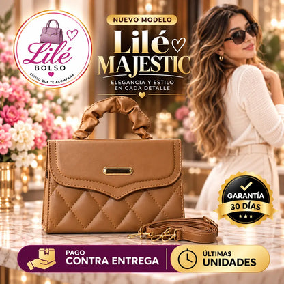 BOLSO PARA DAMA ELEGANCIA Y ESTILO QUE TE ACOMPAÑAN de Lile Bolso