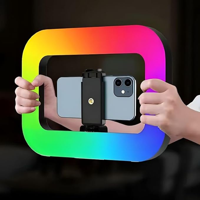 Luz YM200 RGB Video Profesional 8000mAh con Paneles Ajustables - Tecnomundointl