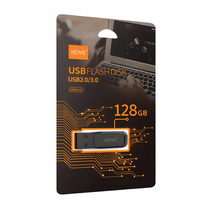 Memoria USB VIDVIE 128GB 2.0/3.0 Alta Velocidad Universal - Tecnomundointl