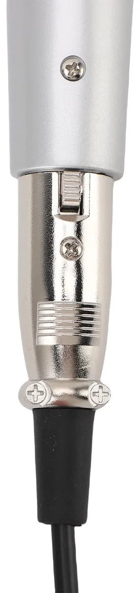 Micrófono Dinámico Cardioide 6.5mm Profesional para Karaoke y Escenario - Tecnomundointl