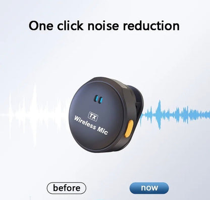 Microfono inalámbrico doble lavalier Bluetooth para celular - Tecnomundointl
