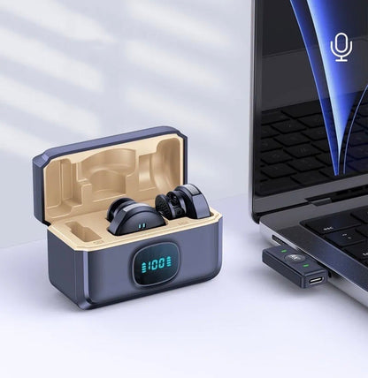Microfono inalámbrico doble lavalier Bluetooth para celular - Tecnomundointl