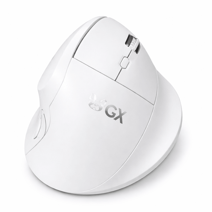 Mouse Ergonómico Vertical Inalámbrico Recargable Bluetooth 2.4G y USB Dongle – Anti Dolor Muñeca y Túnel Carpiano - Tecnomundointl