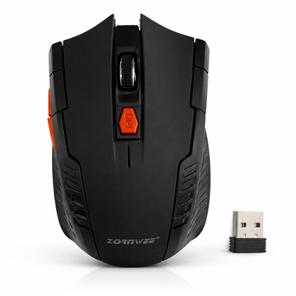 Mouse Optico Inalámbrico ZORNWEE A30 – Alta Precisión para PC y Laptop - Tecnomundointl