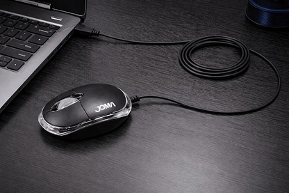 Mouse Óptico JOMA Sd300 USB Oficina Portátil - Tecnomundointl