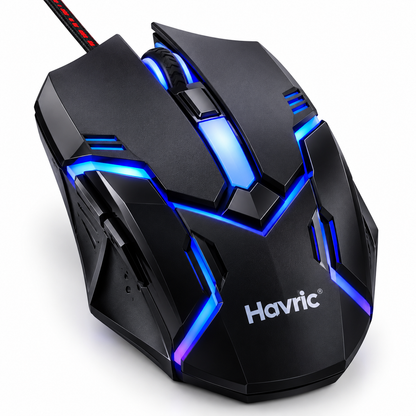 Kit Gamer 4 en 1  Harvic SET44 Teclado Mouse Audífonos Gaming y mouse pad