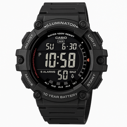 Reloj Casio Deportivo con Luz LED y Batería de 10 Años