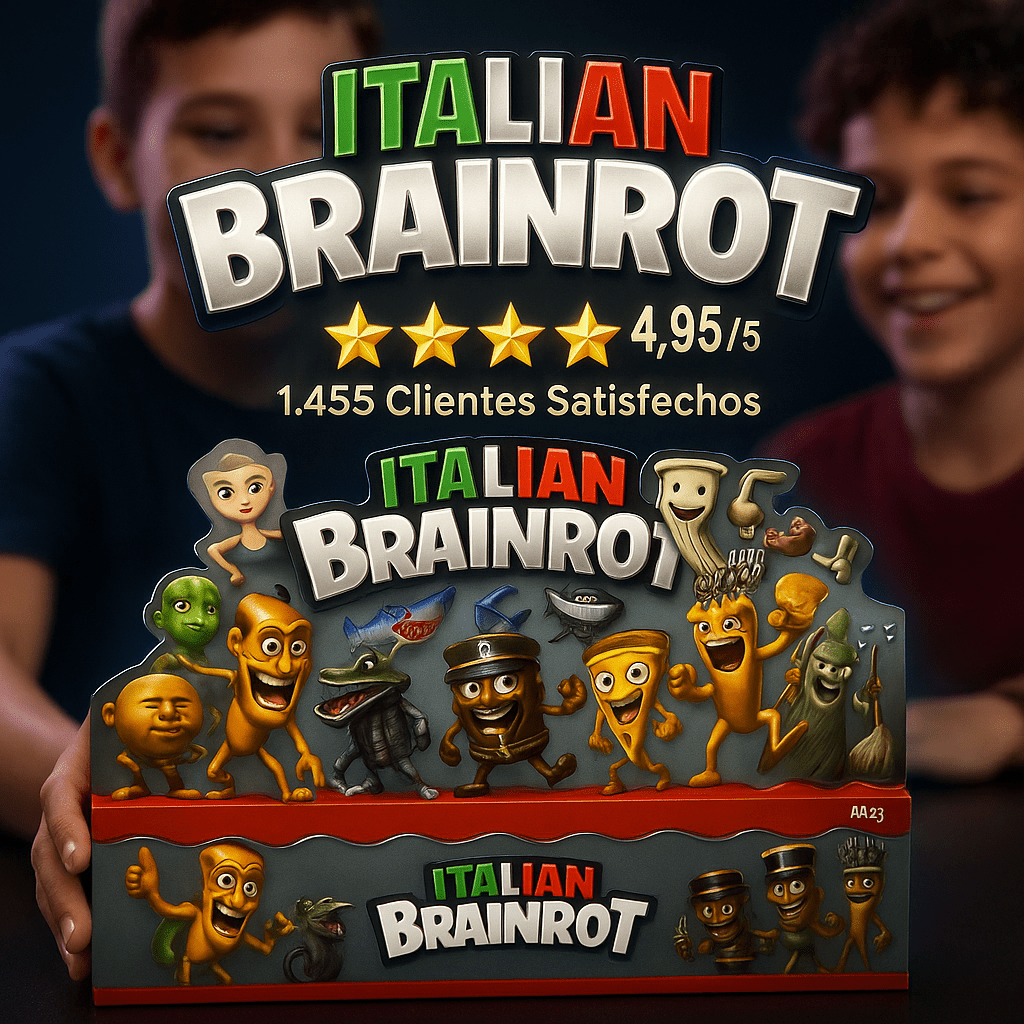 Pack x2 - Juguetes Italian Brainrot Sorpresa – Figuras Aleatorias - Tecnomundointl